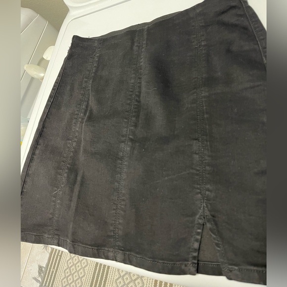 Free People Femme Fatale Denim Mini Skirt - Picture 8 of 13